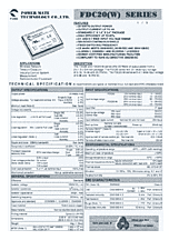 DataSheet FDC20-48D05 pdf