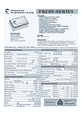 DataSheet FKC03-12S15M1 pdf