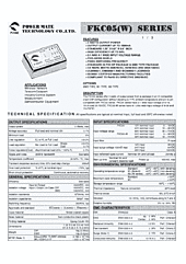 DataSheet FKC05-12D05 pdf