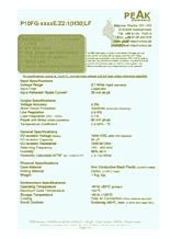 DataSheet P10FG-2415Z2:1LF pdf