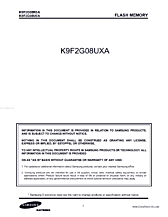 DataSheet K9F2G08U0A pdf
