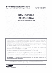 DataSheet KFM1G16Q2A pdf