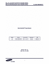 DataSheet KFM1G16Q2M pdf