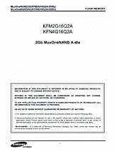DataSheet KFM2G16Q2A pdf