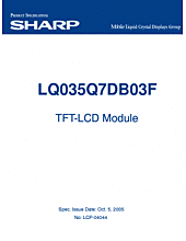 DataSheet LQ035Q7DB03F pdf