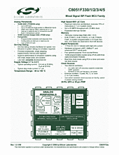 DataSheet C8051F330 pdf