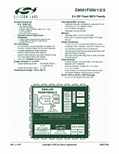 DataSheet C8051F353 pdf