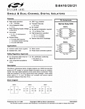 DataSheet Si8410-C-IS pdf