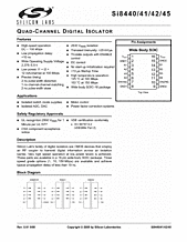 DataSheet Si8442-B-IS pdf