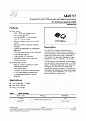 DataSheet LED7707 pdf