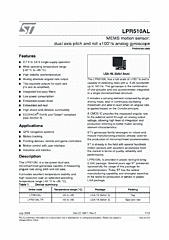 DataSheet LPR510AL pdf