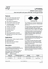DataSheet LPY450AL pdf