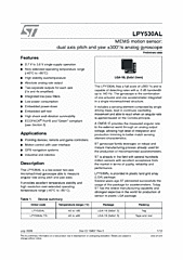 DataSheet LPY530AL pdf