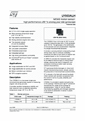 DataSheet LY503ALH pdf