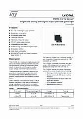 DataSheet LY530AL pdf