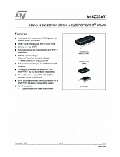 DataSheet M48Z35AV pdf