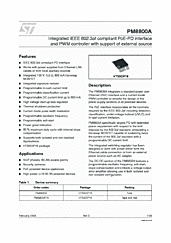 DataSheet PM8800A pdf