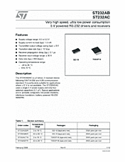 DataSheet ST232AB pdf