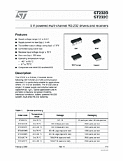 DataSheet ST232C pdf