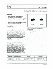 DataSheet ST75185C pdf