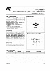 DataSheet STE48NM50 pdf