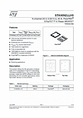DataSheet STK40N2LLH5 pdf