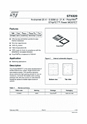 DataSheet STK820 pdf