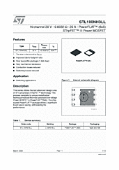 DataSheet STL100NH3LL pdf