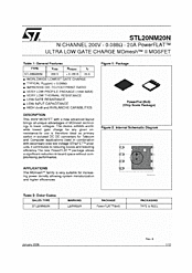 DataSheet STL20NM20N pdf