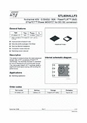 DataSheet STL80N4LLF3 pdf
