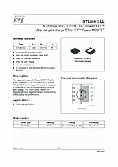 DataSheet STN4NF03L pdf