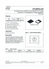 DataSheet STL90N3LLH6 pdf