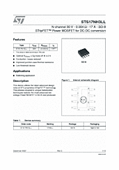 DataSheet STS17NH3LL pdf