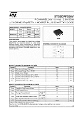 DataSheet STS2DPFS20V pdf