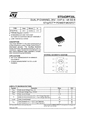 DataSheet STS4DPF20L pdf