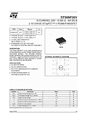 DataSheet STS6NF20V pdf