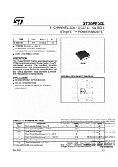 DataSheet STS6PF30L pdf