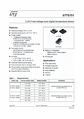 DataSheet STTS751 pdf