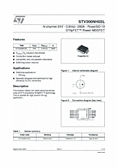 DataSheet STV300NH02L pdf