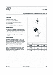 DataSheet T410H-6T pdf