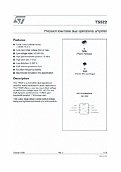 DataSheet TS522 pdf