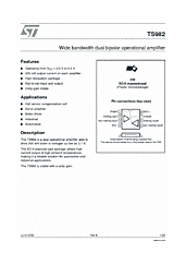DataSheet TS982 pdf