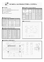 DataSheet SC1602A pdf