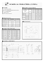 DataSheet SC1602D pdf