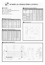 DataSheet SC1602E pdf