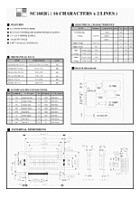 DataSheet SC1602G pdf