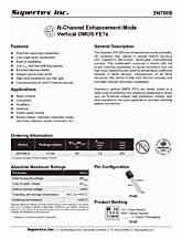 DataSheet 2N7008 pdf