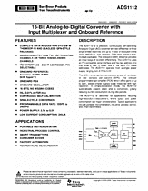 DataSheet ADS1112 pdf