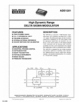 DataSheet ADS1201 pdf