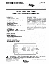 DataSheet ADS1254 pdf